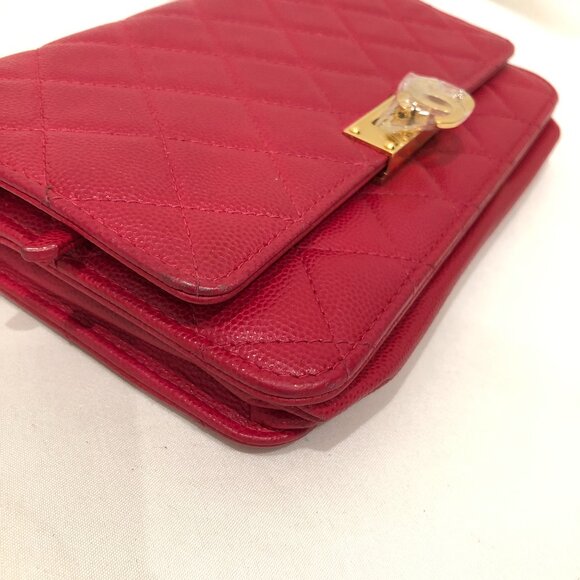 【52MK】Chanel Caviar Wallet On Chain Sku# 83262 (Gently Used) - Picture 6 of 11